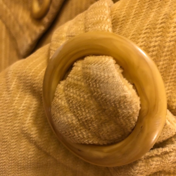 anthropologie | elevenses yellow pea coat - Picture 4 of 7